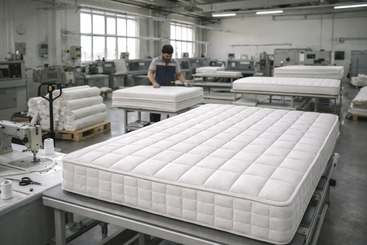 Kayseri yatak imalat alanı